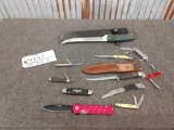 Group Of 11 Vintage & New Knives