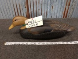 Contemporary Hand Carved Duck Decoy