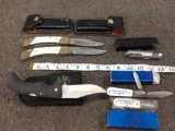 Group Of 6 Folding Knives