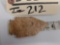 Afton Style Arrow Head Native American Artifact