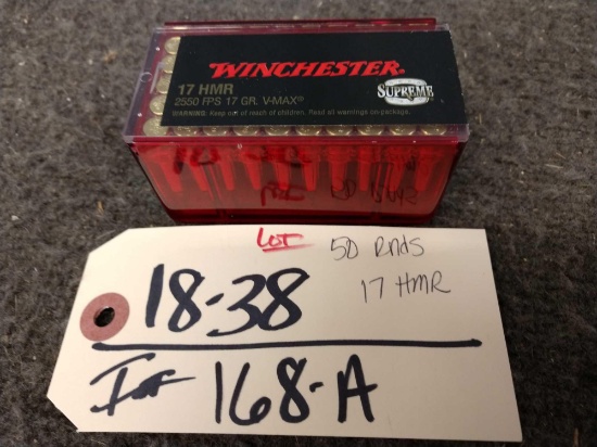 50 Rounds of 17hmr