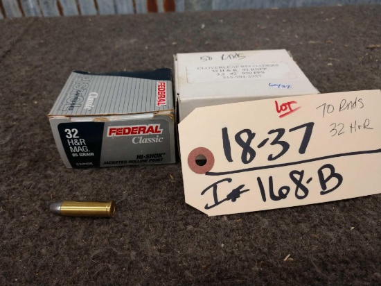 70 Rounds Of .32 H&R Ammo