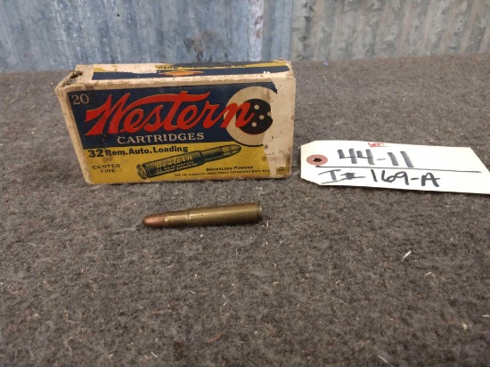 Full Box Of .32 Rem Auto Ammo
