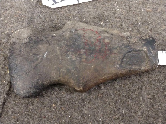 7" Axe Head Native American Artifact