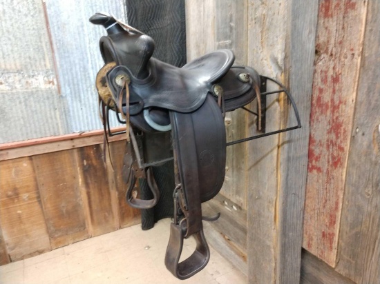 Mid 1940s Saddle Mfg Mid 1940s H.H. Heiser Denver
