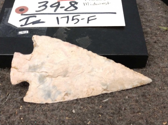 5" Thebes Flint Point Native American Artifact