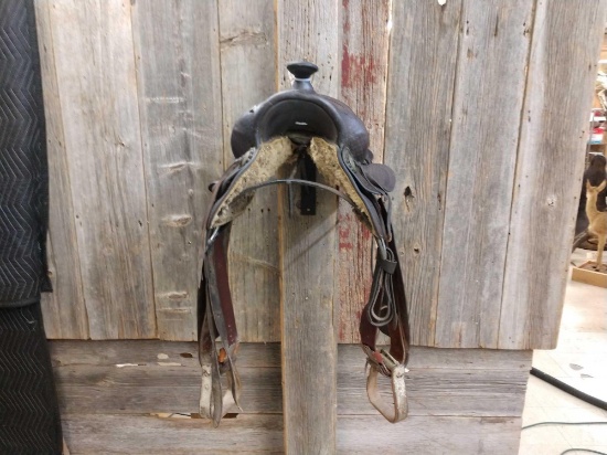 Early To Mid 1900 JC Higgins Western Saddle