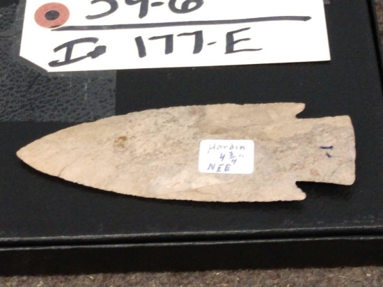 4 3/4" Hardin Point Native American Artifact
