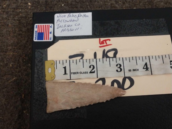 Dalton Style Arrow Head Native American Artifact