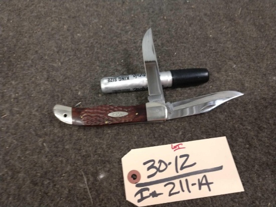 Vintage Case XX Double Blade Folding Knife