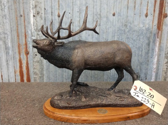 National Wild Turkey Federation Elk Sculpture