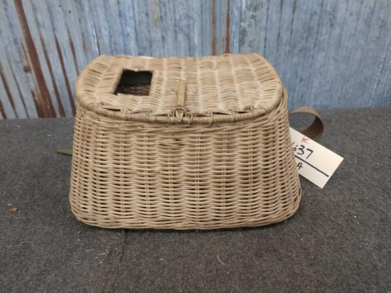Vintage Fishing Creel