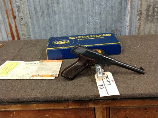 Hi-Standard Model 101 Dura-Matic .22 Semi Auto Pistol