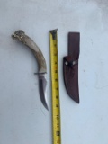 Stag Handled Hunting Knife