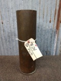 Vintage Brass Military Artillery Shell