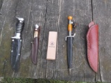 5 Vintage Knives