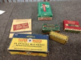 Vintage Ammo Boxes Lot