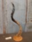 Relief Carved African Kudu Horn Accent Piece