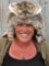 Bobcat Fur Mountain Man Hat