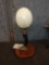 Polished African Blesbok Horn Desk Lamp