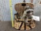 Raccoon Raiding A Fishing Creek Taxidermy Mount