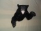 Black Bear Half Body Taxidermy Mount