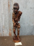 Hand Carved African Statue