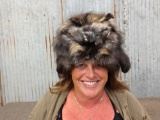 Cross Fox Fur Mountain Man Hat
