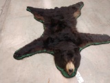 Black Bear Rug Taxidermy