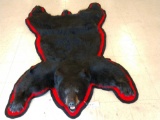 Black Bear Rug Taxidermy