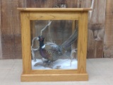 Pheasant End Table Taxidermy