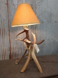 Nice Elk Antler Desk Lamp