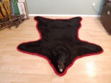 Black Bear Rug Taxidermy