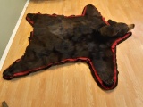 Black Bear Rug Taxidermy