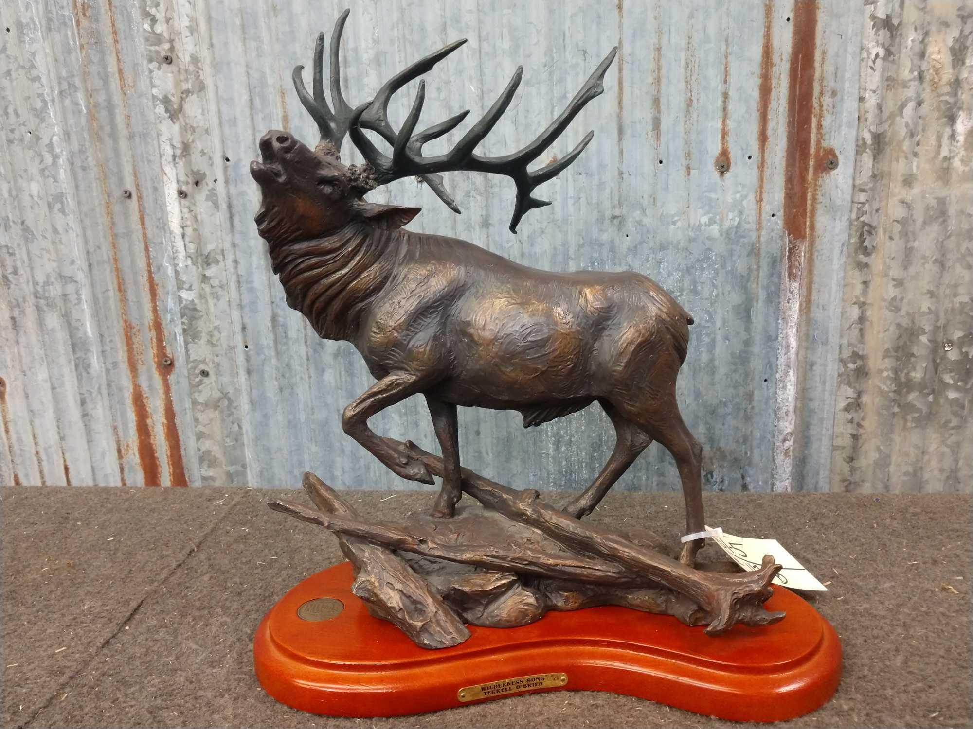 National Wild Turkey Federation Elk Sculpture | Proxibid