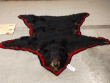 Black Bear Rug Taxidermy