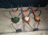 8 Sets Of Pronghorn Antelope Horns Taxidermy