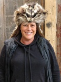 Raccoon Fur Mountain Man Hat