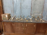 25 Sets Of Small Whitetail Antlers On Skull Plate