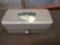 Vintage Kennedy tackle box with 45 vintage fishing lures