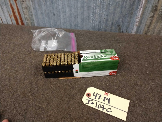 100 rounds 9 mm ammunition