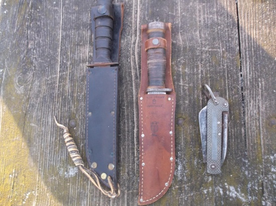 3 Vintage Knives