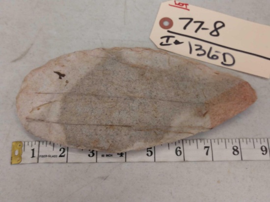 Adena Cache Blade Native American artifact