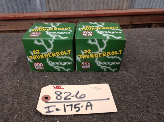 Approximately 1000 Rounds Of.22 Ammunition