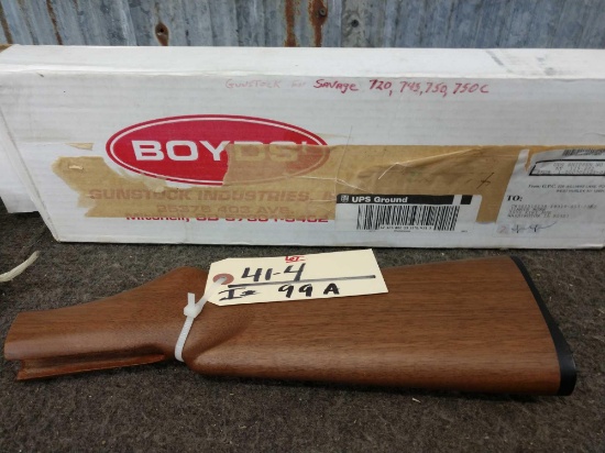 Savage gun stock