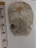 NICE Notched Flint Hoe Native American artifact