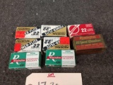 8 Boxes of Vintage 22 ammunition