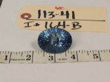 Large African Blue Neptune Topaz Gemstone