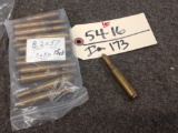 15 Rounds Of 8.2 x 57 Sako ammunition