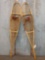 Pair Of Large Vintage Snowshoes